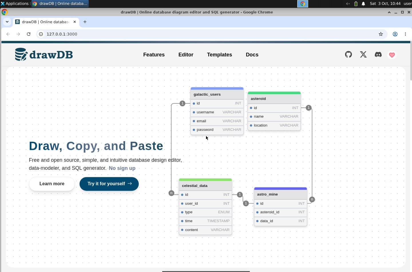 turn-00-start: capture from the hosted desktop